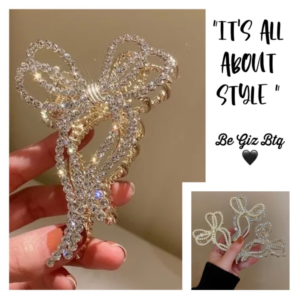 Super Elegant Embellished Hairpin to Enhance your Casual or Night Our Hair look - Picture 2 of 12